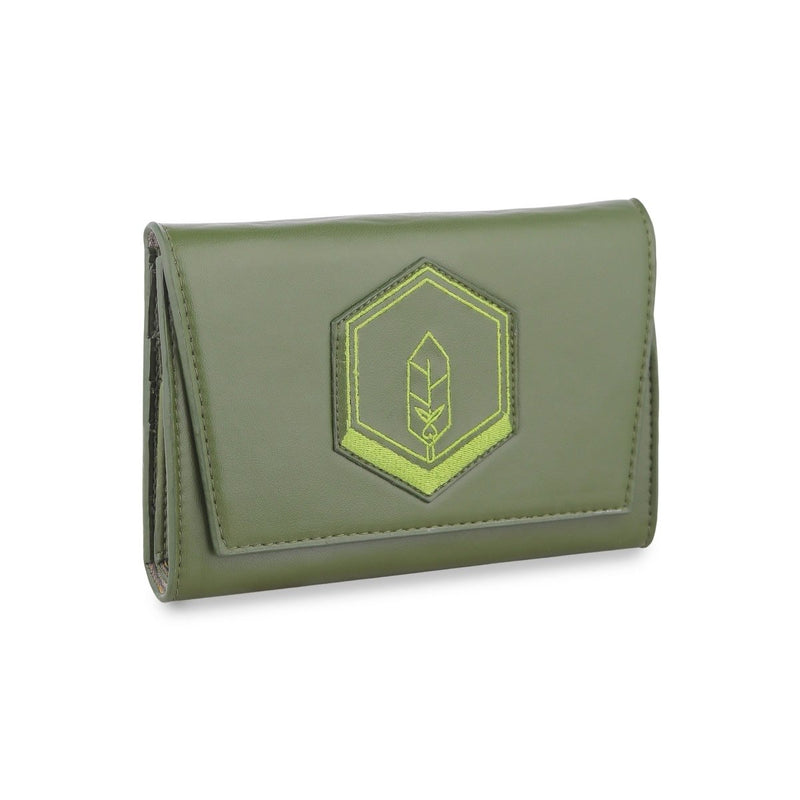 Pustak - Detailed Vegan Cactus Leather Wallet | Verified Sustainable by Brown Living™