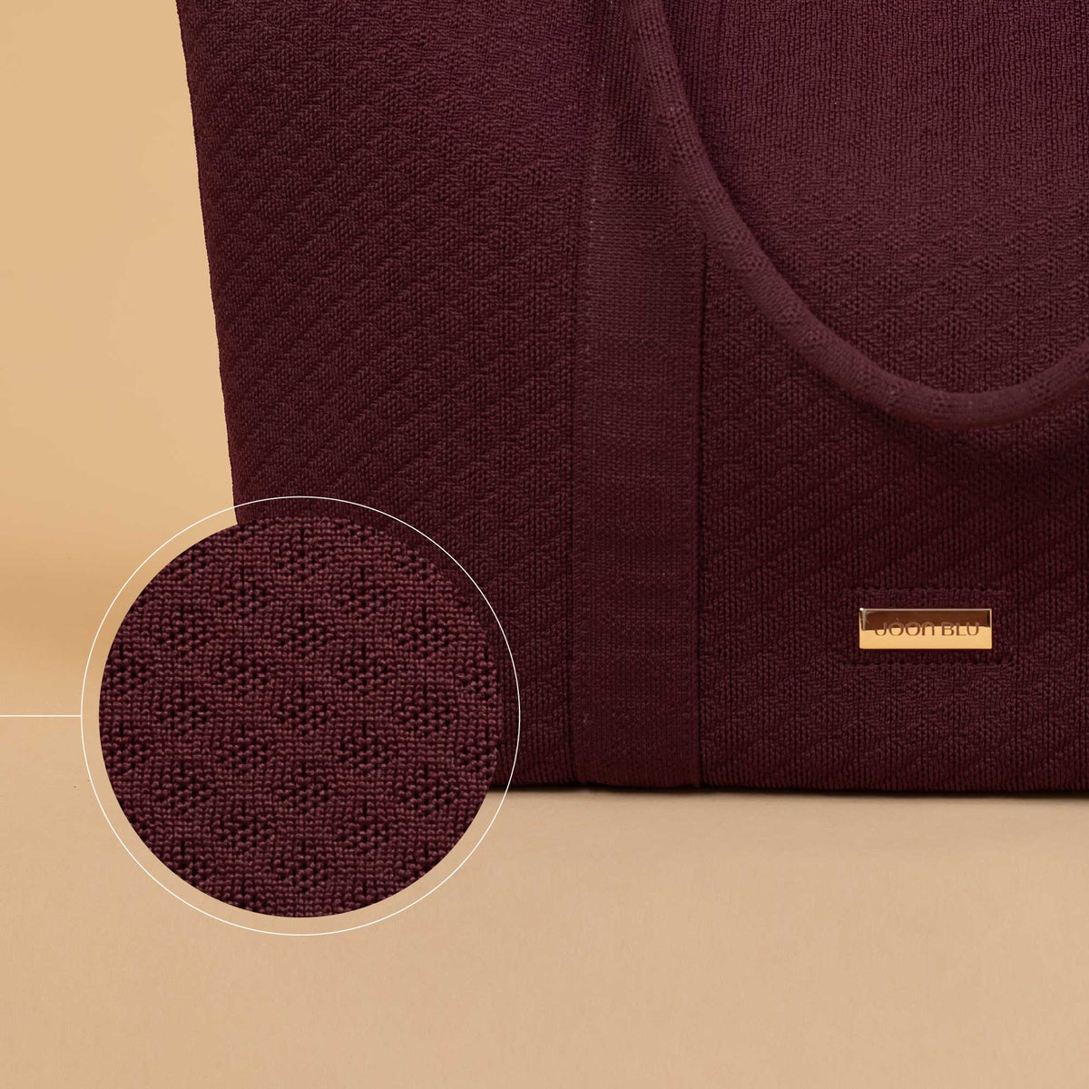 Quintessential Tote Bag| Made from Recycled Plastic Yarn – Tote Bag on Brown Living™. SKU: BLoki001. Img 5.