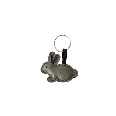 Rabbit Key Chain – Handmade and Eco - Friendly – Gift on Brown Living™. SKU: KC006A. Img 1.