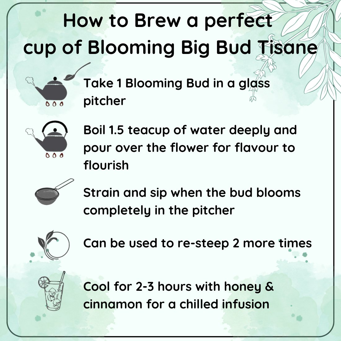 Radiance China Blooming Big Bud Tisane | Verified Sustainable by Brown Living™