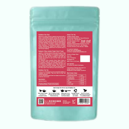 RADIANCE - China Jasmine Flower Decaf Tisane - 50 g | Verified Sustainable by Brown Living™