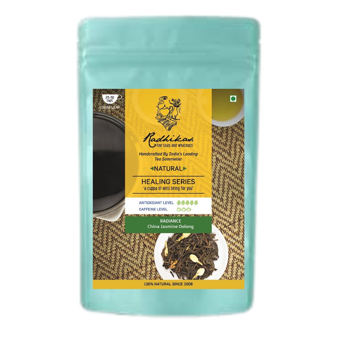 RADIANCE - China Jasmine Oolong - 50 g | Verified Sustainable by Brown Living™