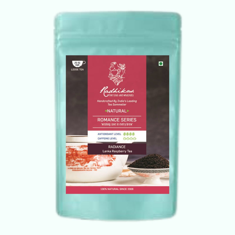 Radiance Lanka Raspberry Tea - 50 g | Verified Sustainable by Brown Living™