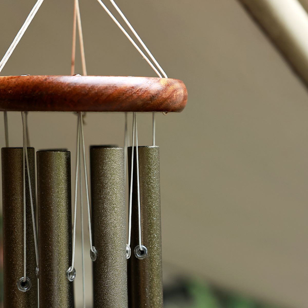 RAGINI C Sound of Joy – Hand - Tuned Wind Chime – Windchimes & Dreamcatchers by Wind Song available on Brown Living™. . SKU: Code3c. Img 2.