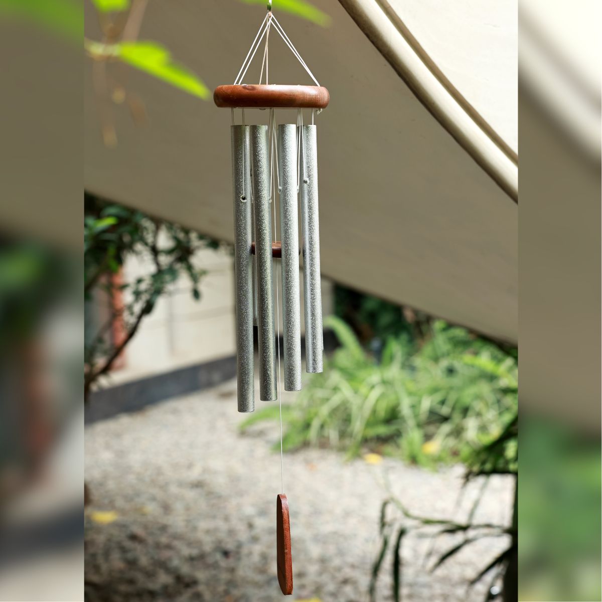 RAGINI Sound of Joy – Hand - Tuned Wind Chime – Windchimes & Dreamcatchers by Wind Song available on Brown Living™. . SKU: Code3. Img 1.