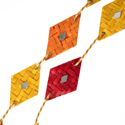 Rang Handcrafted Bamboo Streamer - Set of 2 – Home Decor on Brown Living™. SKU: DE-688. Img 3.