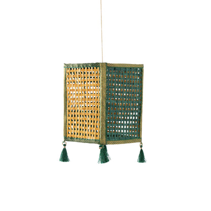 Rangeela Handcrafted Foldable Bamboo Lantern for Decor – Home Decor on Brown Living™. SKU: BTLS - 676. Img 1.