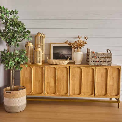 Rattan Lagos Handwoven Serving Tray – Trays & Platters on Brown Living™. SKU: Lagostray. Img 3.