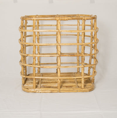 Rattan Utility Basket | Handmade, Eco - Friendly & Multipurpose Storage – Laundry Baskets on Brown Living™. SKU: SYMBA002. Img 2.