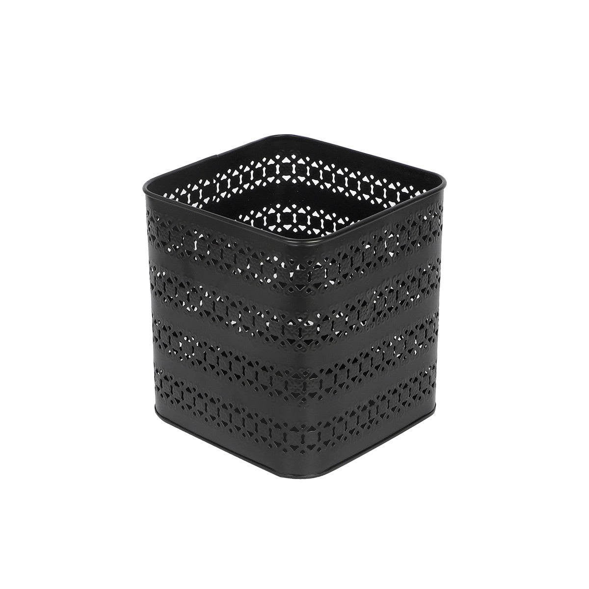 Raven Wastebasket Metal Trash Bin | Verified Sustainable by Brown Living™