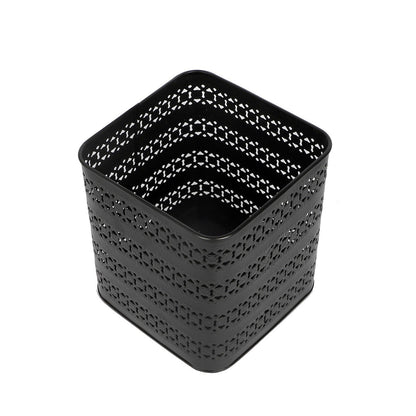 Raven Wastebasket Metal Trash Bin | Verified Sustainable by Brown Living™