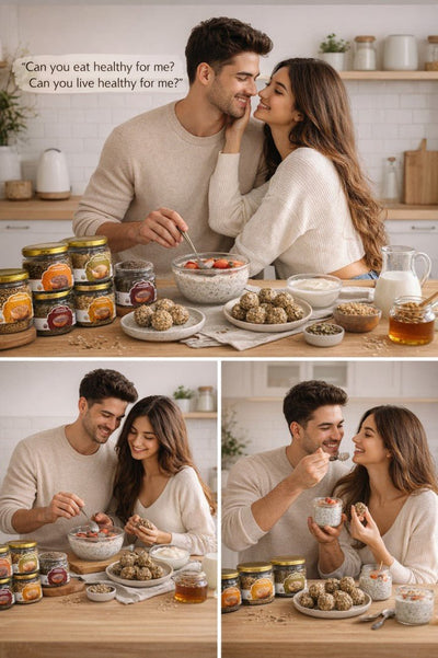 Raw Seeds Combo Pack Of 4 | Sunflower Sesame Pumpkin Flax – Dried Fruits, Nuts & Seeds on Brown Living™. SKU: ARNAS-9. Img 11.