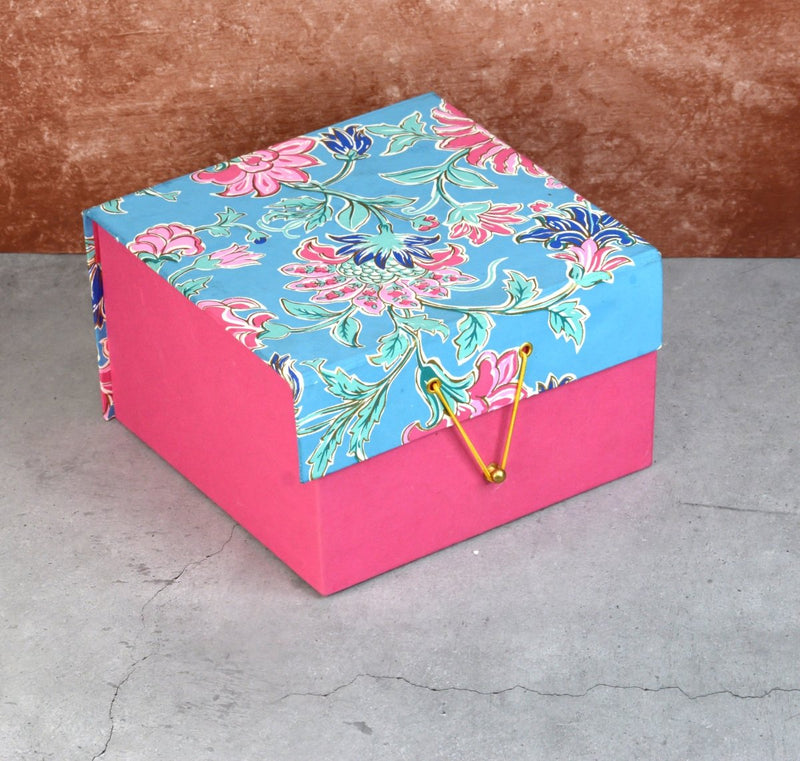 Recycled Cotton Hamper Box - Set of 4 (Empty) | Verified Sustainable Gift Box on Brown Living™