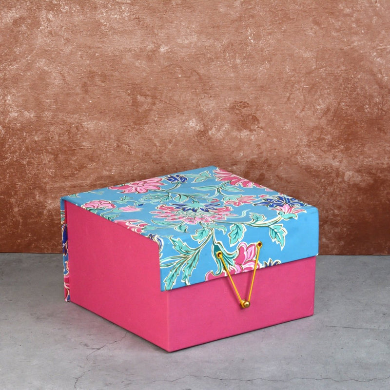 Recycled Cotton Hamper Box - Set of 4 (Empty) | Verified Sustainable Gift Box on Brown Living™