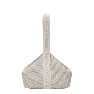 Recycled Plastic Yarn Empress Mini Potli Bag – Handbags on Brown Living™. SKU: Potli001. Img 11.