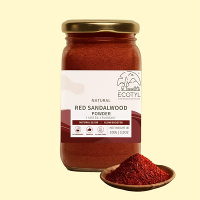 Red Sandalwood Powder - Body Mask 100g – Body Scrub by Ecotyl available on Brown Living™. . SKU: ECOTYL00044. Img 1.