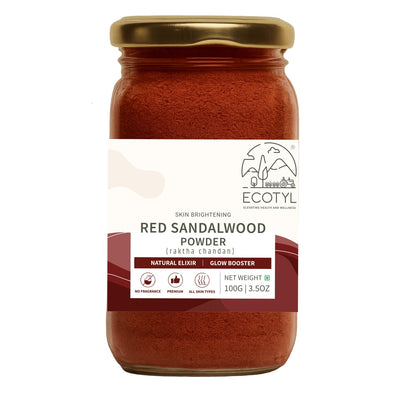 Red Sandalwood Powder- Body Mask 100g – Body Scrub on Brown Living™. SKU: ECOTYL00044. Img 5.