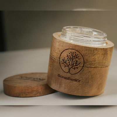 Red Seaweed + Mamaku Hydration Cream | Natural Face Cream for Glowing – Face Cream on Brown Living™. SKU: FMCMA040. Img 9.