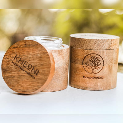 Red Seaweed + Mamaku Hydration Cream | Natural Face Cream for Glowing – Face Cream on Brown Living™. SKU: FMCMA040. Img 1.