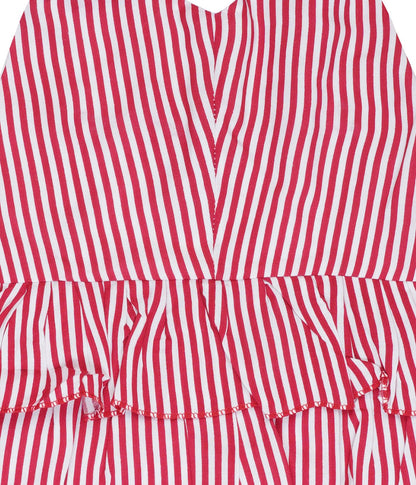 Red Stripe Co - ord Set Regular Fit for Girls – Kids Daywear Sets on Brown Living™. SKU: PG162_1. Img 3.