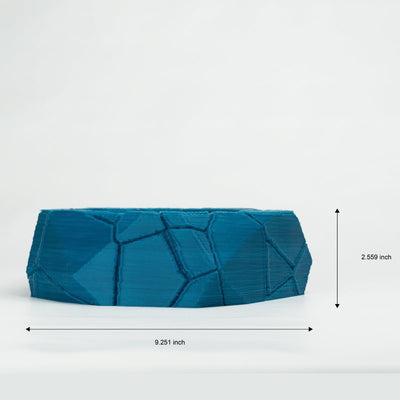Regal Crucible Plant - Based Turquoise Green Bowl – Home Decor on Brown Living™. SKU: RECREDPLTRA047. Img 4.