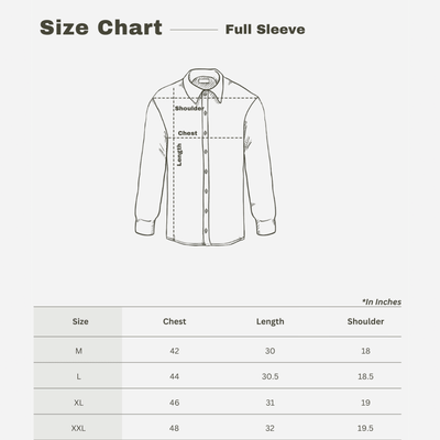 Regular Fit Full Sleeve Button Down Collar Shirt For Men | Grey – Mens Shirt on Brown Living™. SKU: F - S1013 - M. Img 3.