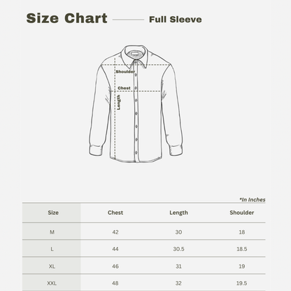 Regular Fit Full Sleeve Button Down Collar Shirt For Men | Sage Grey – Mens Shirt on Brown Living™. SKU: F - S1017 - M. Img 3.