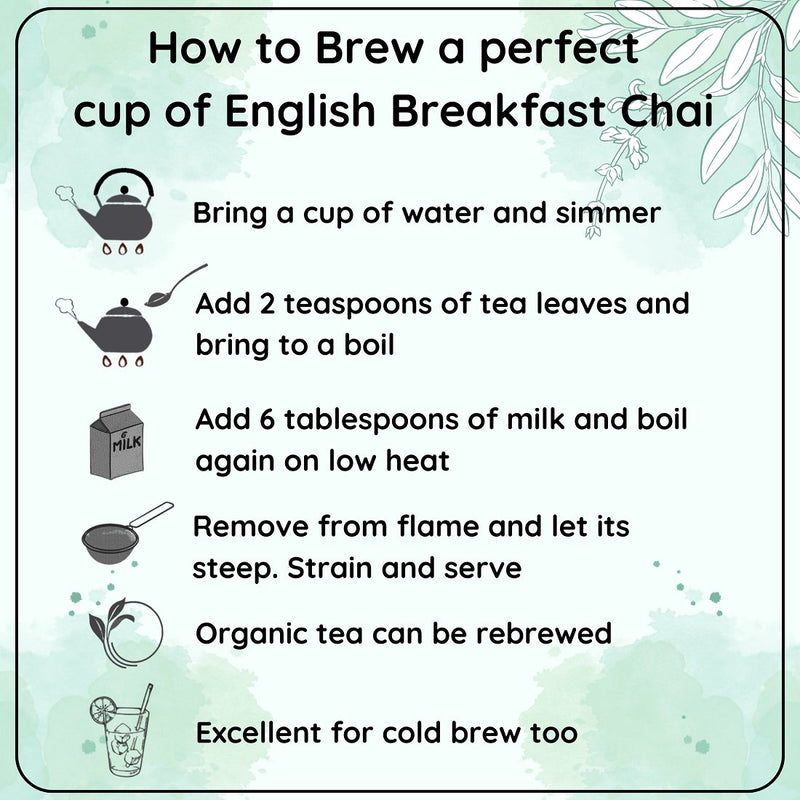 Rejuvenating English Breakfast Chai - Boost Your Mood and Energy | Verified Sustainable by Brown Living™