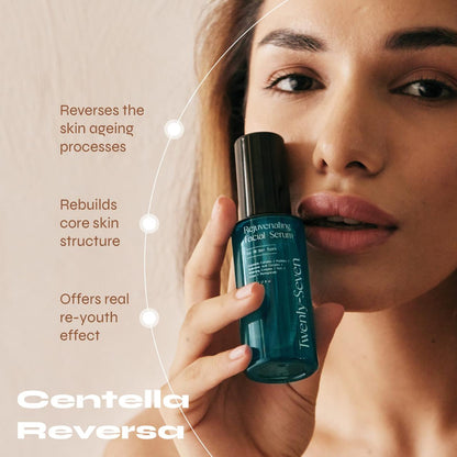 Rejuvenating Facial Serum with Ceramides, Peptides and Hyaluronic Acid – Face Serum on Brown Living™. SKU: TS24003. Img 4.