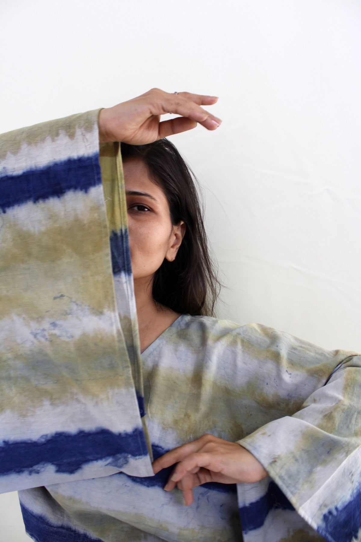 Rekha - Handwoven Organic Cotton Box Top | Verified Sustainable by Brown Living™