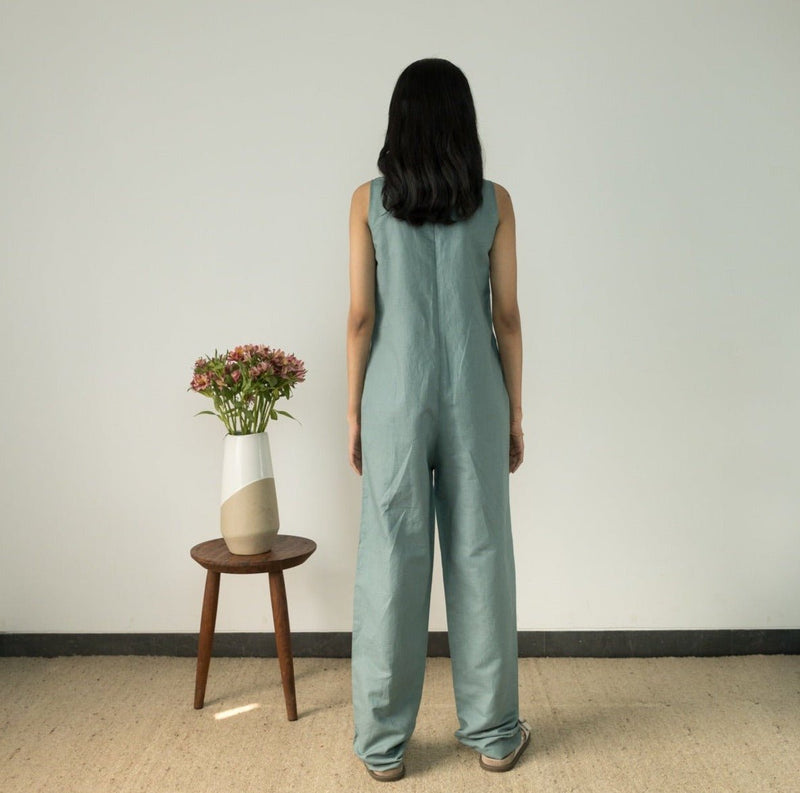 Relaxed - Fit Cotton Jumpsuit | Verified Sustainable by Brown Living™