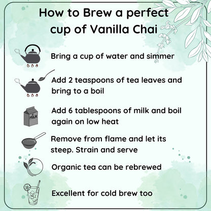 Relaxing Vanilla Chai - Relax and Unwind | Verified Sustainable by Brown Living™