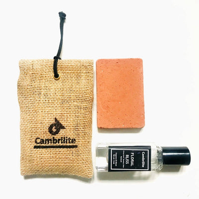 Reusable Claystone Block Air Freshener for Cars & Closets | Jute Pouch – Candles & Fragrances on Brown Living™. SKU: SCBCFJTEMK1. Img 5.