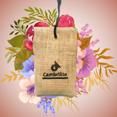 Reusable Claystone Block Air Freshener for Cars & Closets | Jute Pouch – Candles & Fragrances on Brown Living™. SKU: SCBCFJTMTAQ1. Img 8.