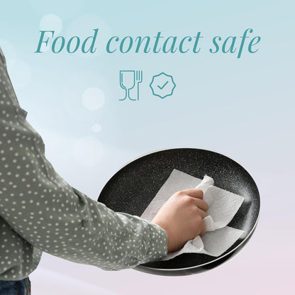 Reusable Kitchen Non - Woven Towel Roll Pack of 2 | 80 Pulls Each – Kitchen Tools on Brown Living™. SKU: KOE023-WKT-2. Img 4.