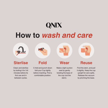 Reusable Menstrual Cup | 100% Medical Grade Silicone | Leak Proof – Menstrual Cup on Brown Living™. SKU: 1005-S. Img 4.