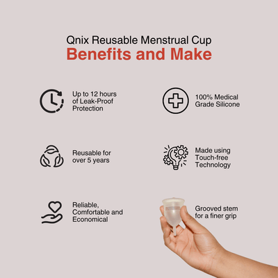 Reusable Menstrual Cup | 100% Medical Grade Silicone | Leak Proof – Menstrual Cup on Brown Living™. SKU: 1005-S. Img 2.