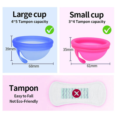 Reusable Menstrual Disc for Low & High Cervix – Menstrual Cup on Brown Living™. SKU: LargeP. Img 8.