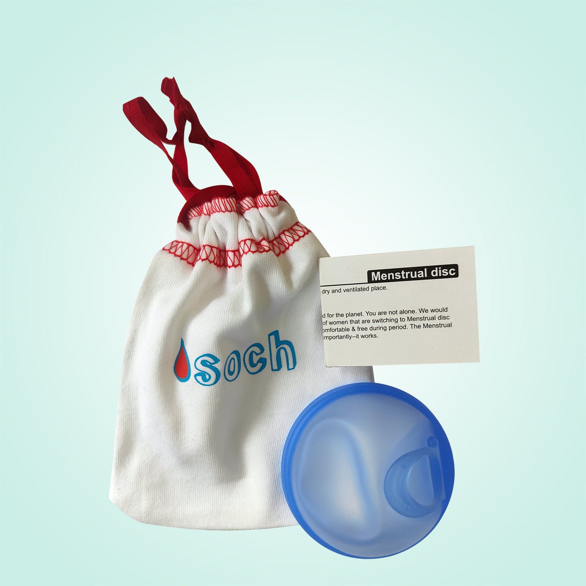 Reusable Menstrual Disc for Low & High Cervix – Menstrual Cup on Brown Living™. SKU: LargeP. Img 9.