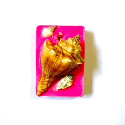 Reusable Seashell Wax Tablet with Refill Fragrance |Large Aroma Tablet – Candles & Fragrances on Brown Living™. SKU: OVLSLVCN1. Img 22.