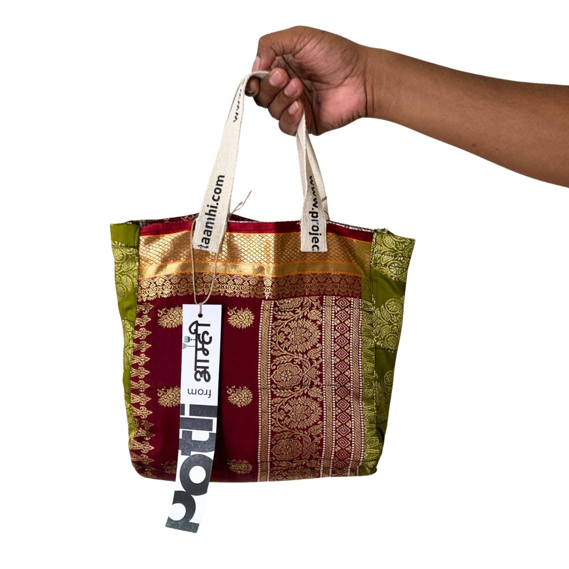 Reusable Tiffin Bag Upcycled Lunch Carry Bag – Bags on Brown Living™. SKU: ASWMOLIGREEN. Img 42.