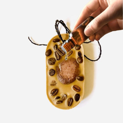 Reusable Wardrobe Freshener Textured Wax Tablet - Pack of 1 – Candles & Fragrances on Brown Living™. SKU: RCFWXWTTXLG1. Img 10.