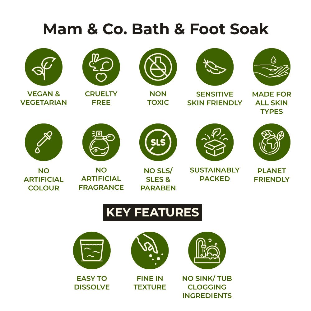 Revive Bath & Foot Soak | Easy to Dissolve | Fine in Texture | Non Sticky (100 g) – Bath Salt on Brown Living™. SKU: BFS10003. Img 6.