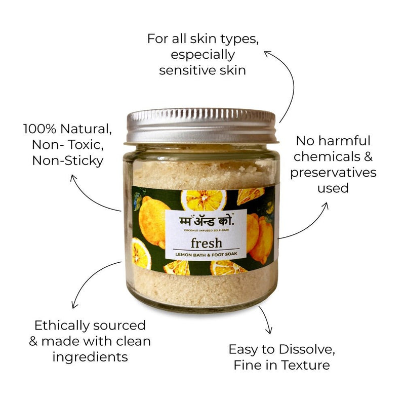 Revive Bath & Foot Soak | Easy to Dissolve | Fine in Texture | Non Sticky (100 g) | Verified Sustainable Bath Salt on Brown Living™