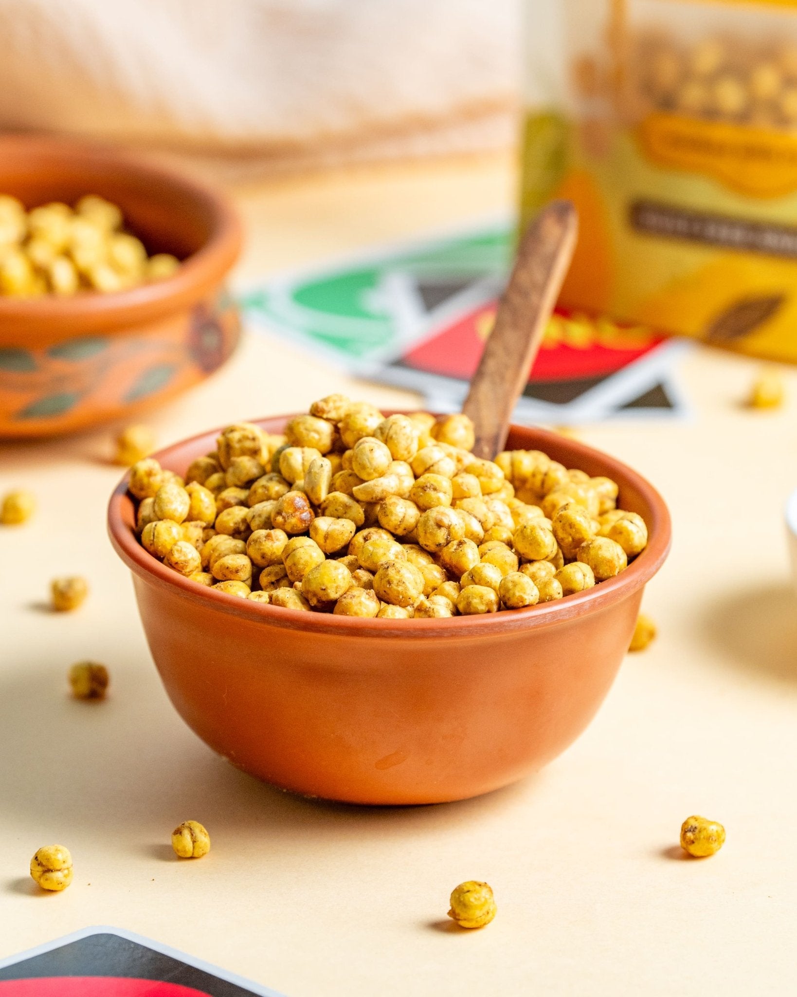 Roasted Salted Channa – Crunchy, Protein - Rich & Healthy Snack – Healthy Snacks on Brown Living™. SKU: NN_09. Img 4.