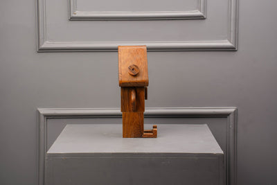 Robot Pen Holder | Wooden Desk Organizer | Creative Stationery Stand – Desk Organizers on Brown Living™. SKU: RN. Img 5.