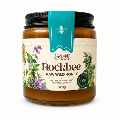Rock Bee Honey | Raw Natural Wild Honey – Honey & Syrups on Brown Living™. SKU: GRB_320g. Img 6.