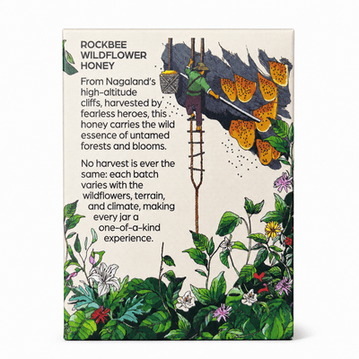Rock Bee Honey | Raw Natural Wild Honey – Honey & Syrups on Brown Living™. SKU: GRB120gn. Img 4.