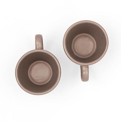 Rock Recycled Ceramic Mugs | Set of 2 | Verified Sustainable by Brown Living™