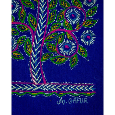 Rogan Heritage Art | Traditional Handcrafted Textile Art – Home Decor on Brown Living™. SKU: ANTRHAABHG. Img 6.